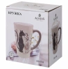 AGNESS Парижские коты кружка 530мл 358-1749
